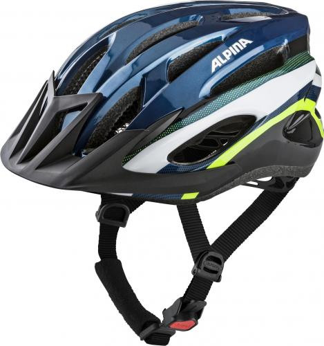 ALPINA Cycling helmet MTB 17 dark blue-neon