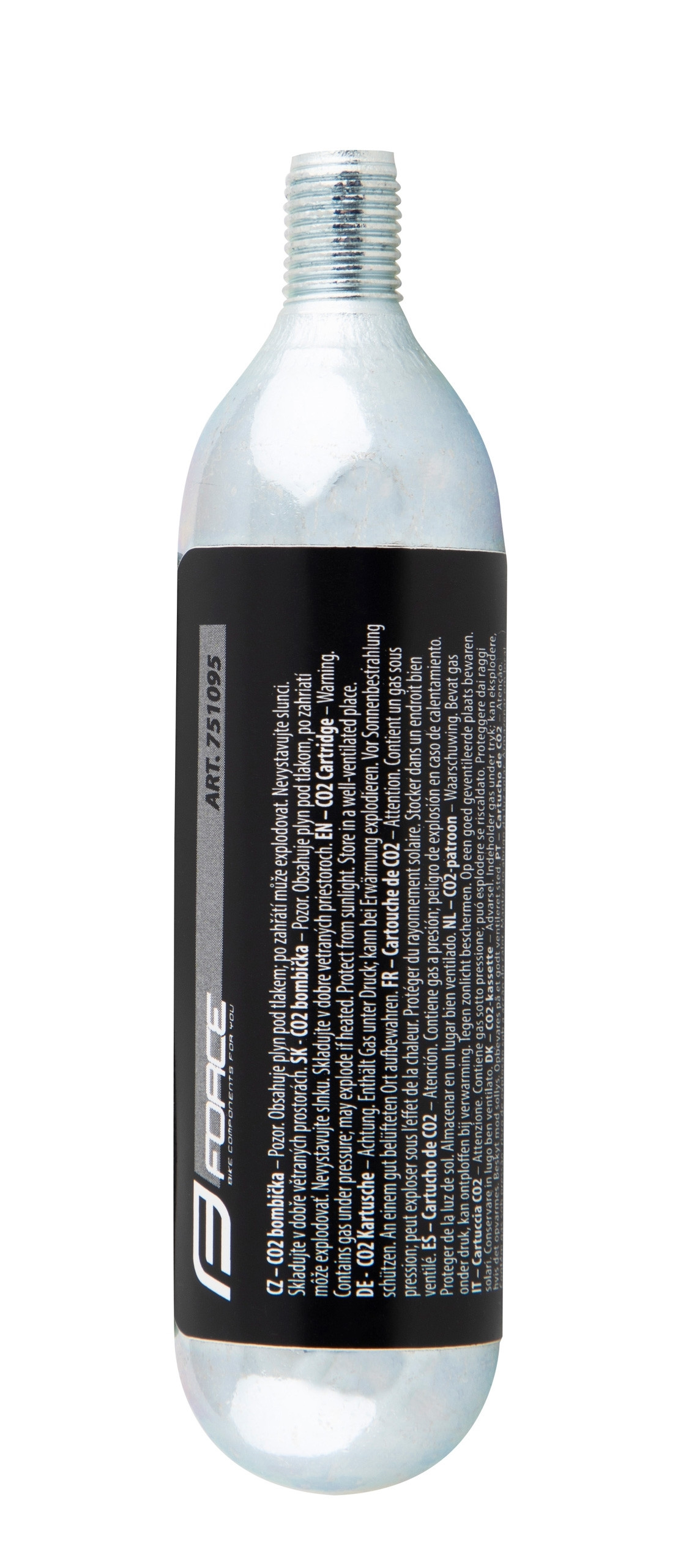 CO2 cartridge 16 g screw type