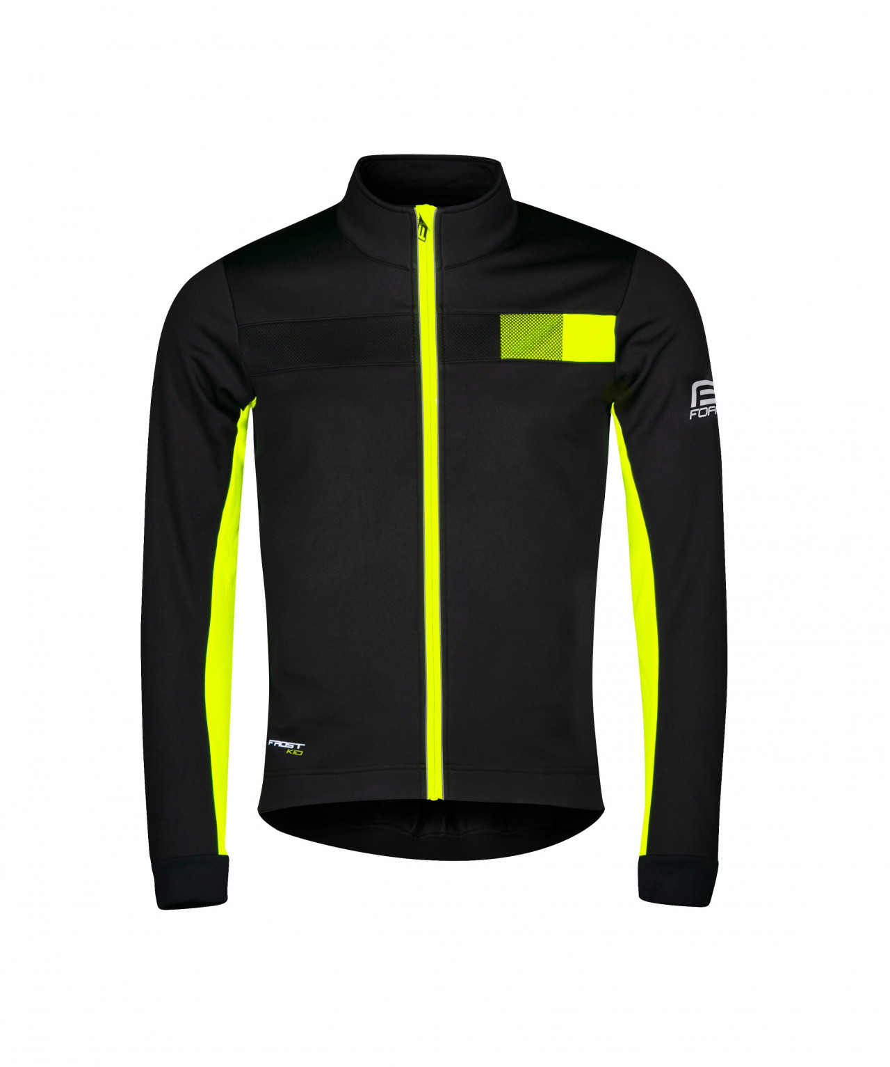 Force dzseki F FROST KID softshell, fekete-fluo