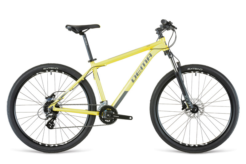 DEMA bicycle Dema PEGAS 3 lime-dark gray 19'