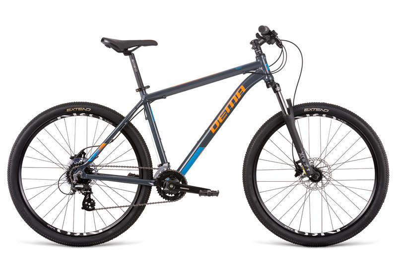 DEMA bicycle Dema PEGAS 3 dark gray-orange 19'