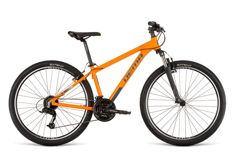 DEMA bicycle PEGAS 1 orange-dark gray