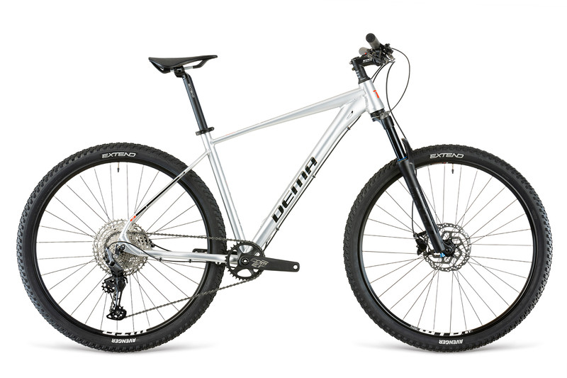 DEMA bike ENERGY 11 brushed metal-black