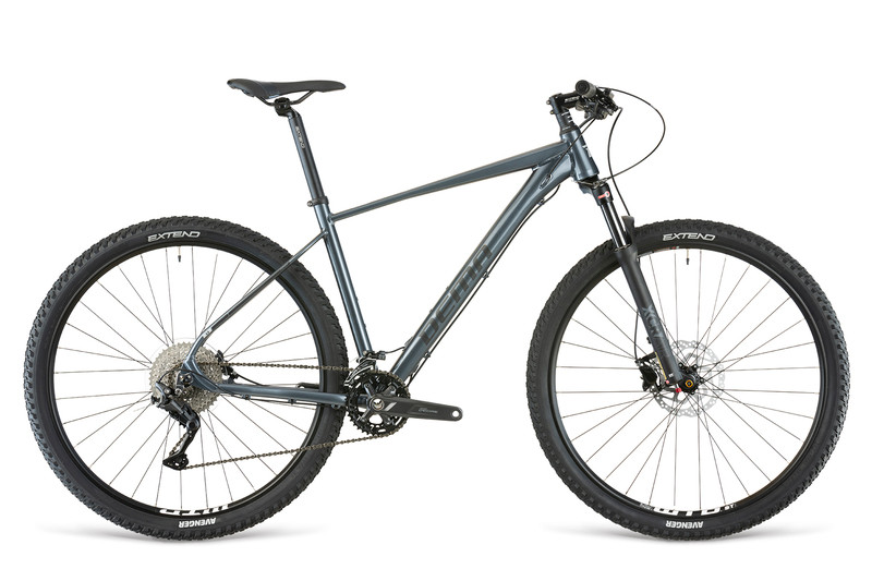 DEMA bicycle ENERGY 9 metal gray-black M/17' (frame X22070, Energy9,19/L, steel bl)