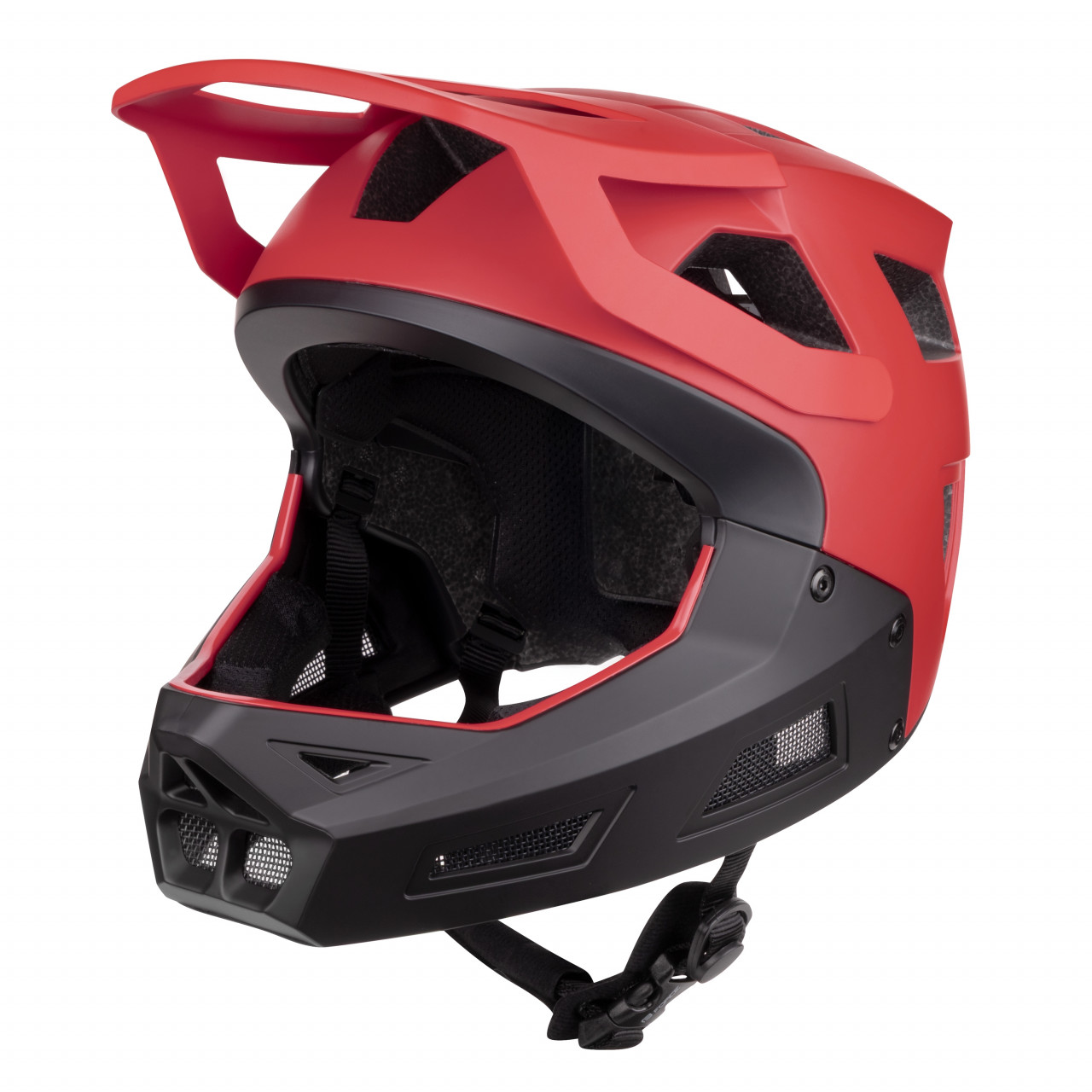 Force helmet DROP downhill, red-black