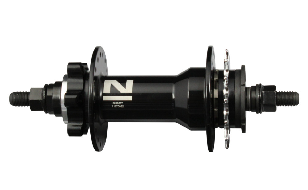 Novatec D256SBT, rear hub, 36 holes, M10x185x135, 14-tooth, OEM