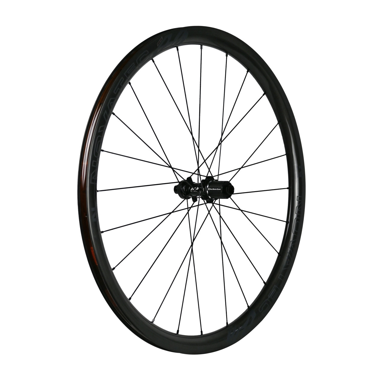 Novatec R3-CL Pro+, Carbon Road disc wheelset, thru axle, CL, Shimano HG