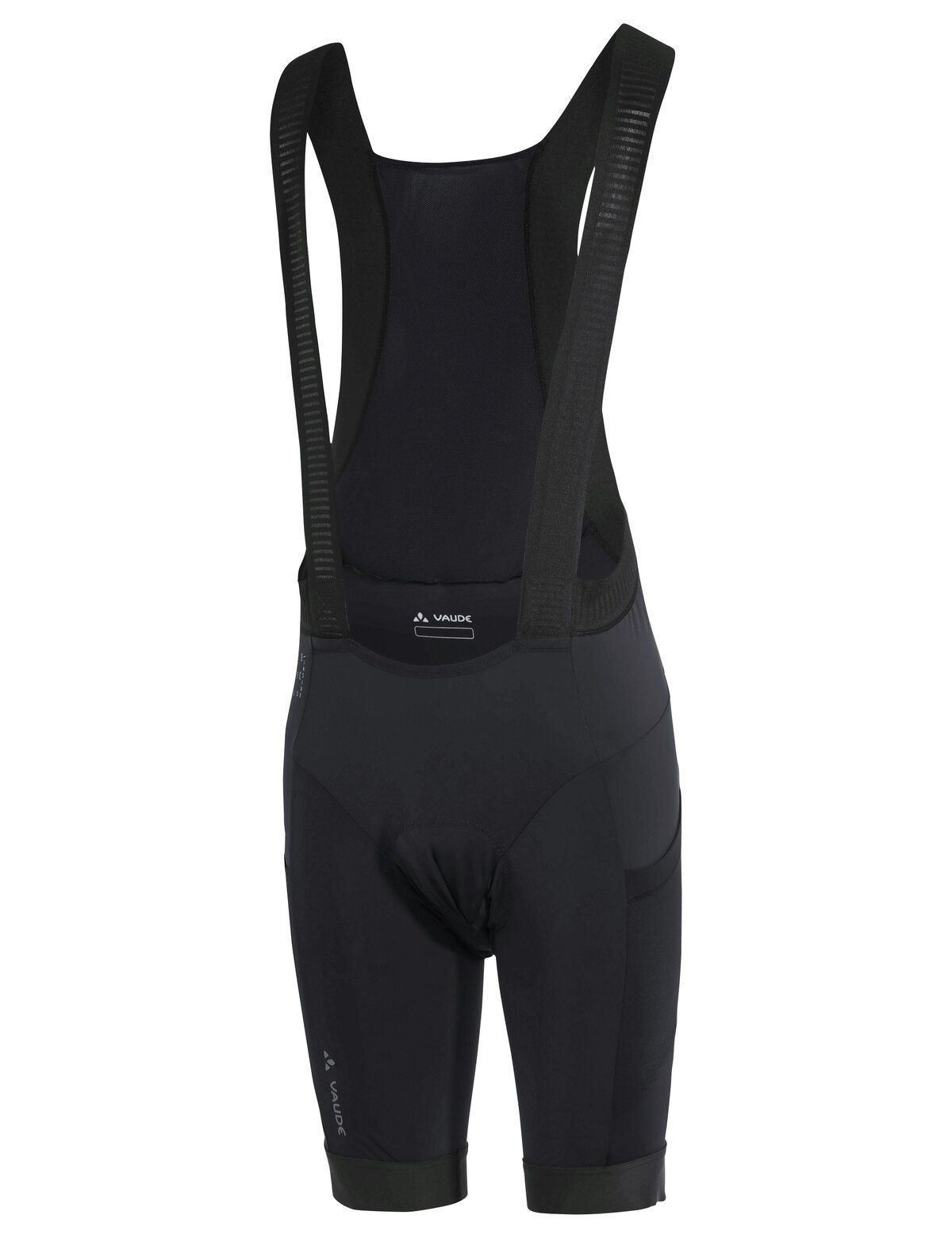 Vaude cycling pants Kuro Bib Tights II with braces, black, men's