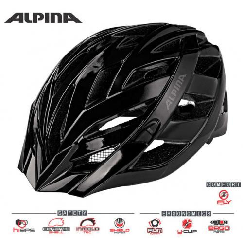 ALPINA PANOMA CLASSIC cycling helmet black