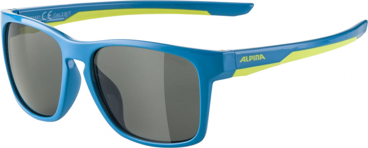 ALPINA Children's glasses FLEXXY COOL KIDS I blue-lime