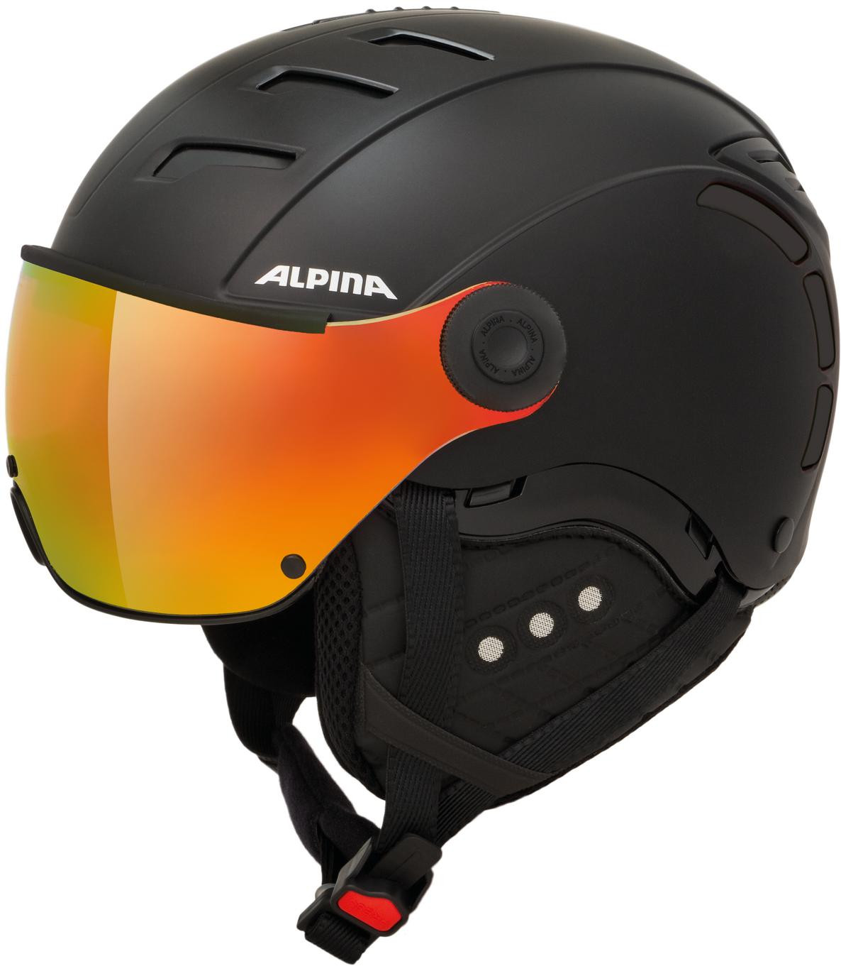 ALPINA Ski helmet JUMP 2.0 QVM black matt