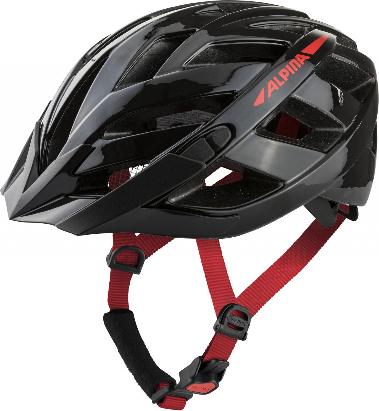 ALPINA PANOMA 2.0 cycling helmet black-red