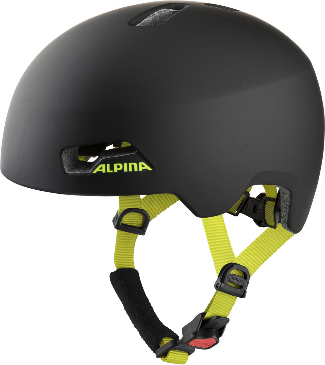 ALPINA Cycling helmet HACKNEY black-neon yellow