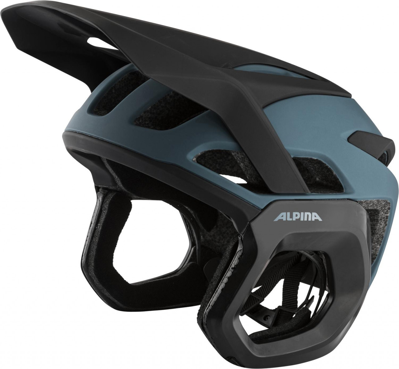 ALPINA Cycling enduro helmet Rootage EVO dirt-blue mat