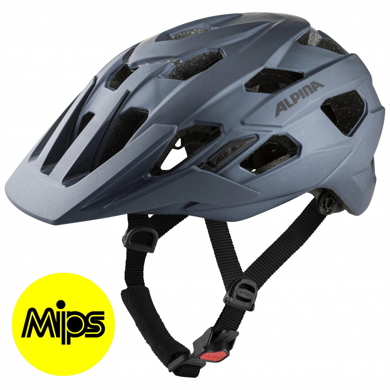 ALPINA Cycling helmet PLOSE MIPS indigo mat