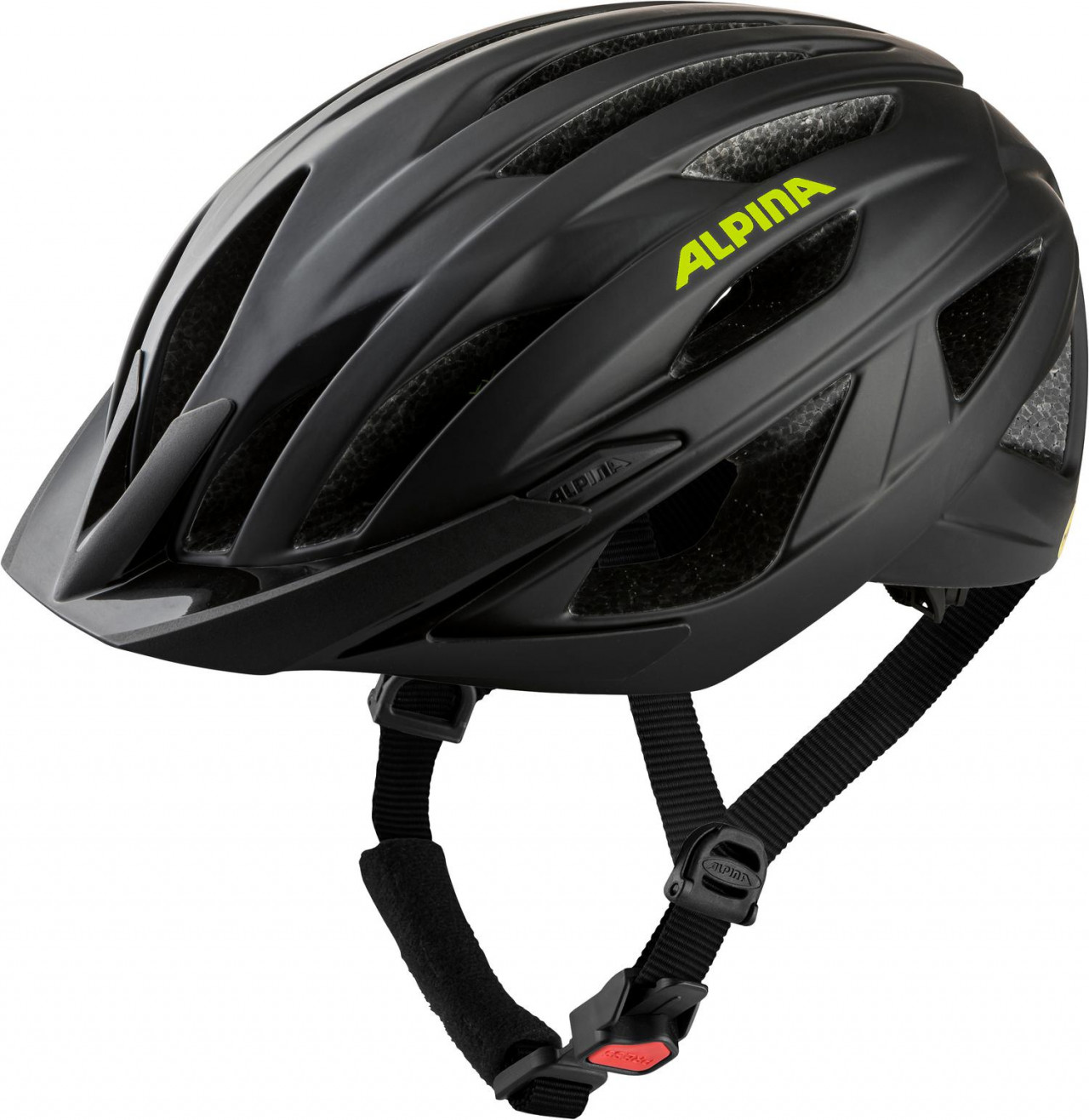 ALPINA Cycling helmet PARANA black-neon yellow