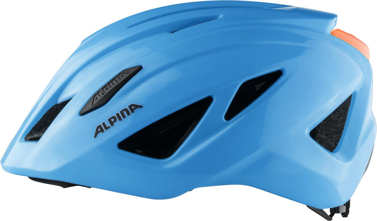 ALPINA Pico Flash Helm 2021 Neon Blue Gloss 