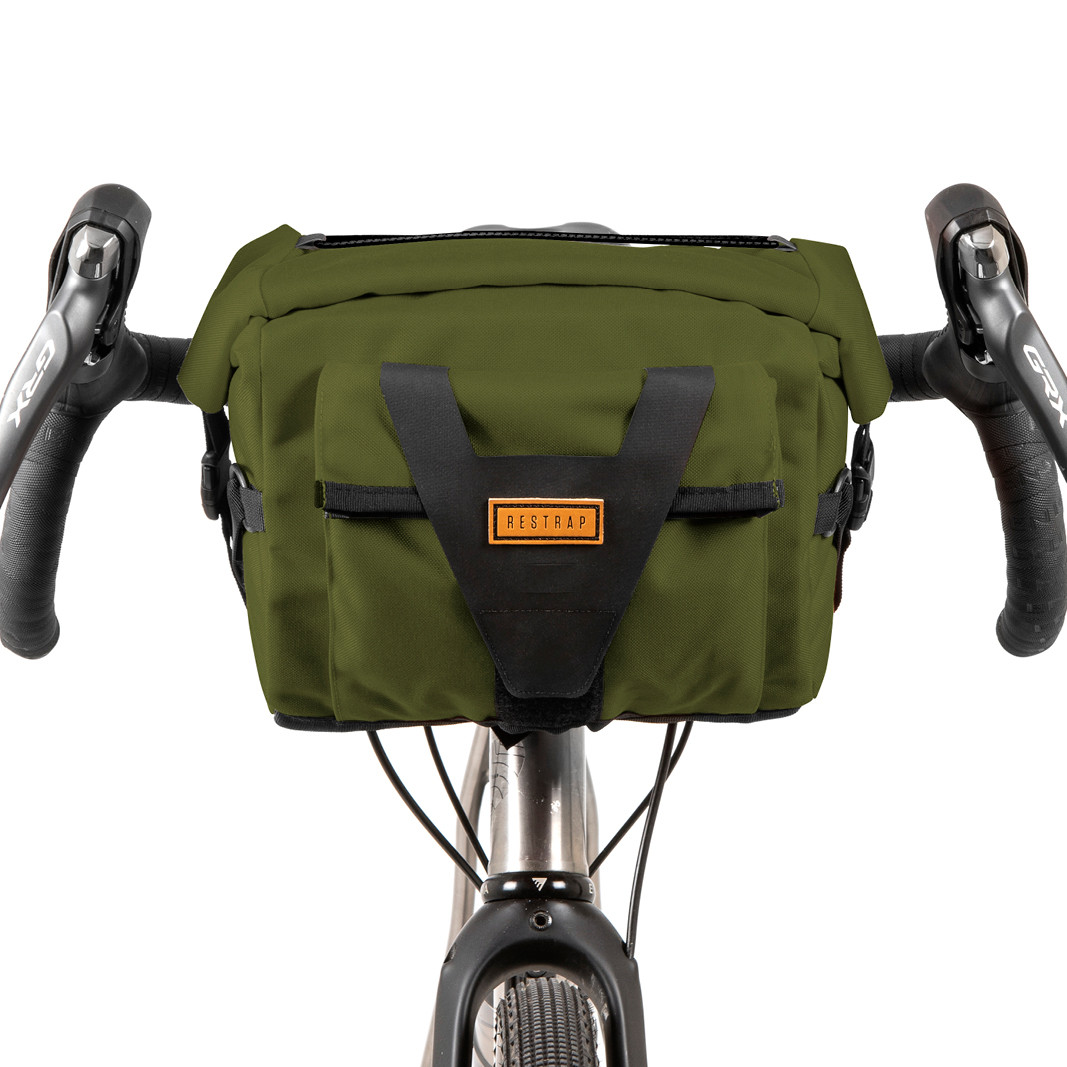 Restrap Bar Pack handlebar bag, 10 l, olive