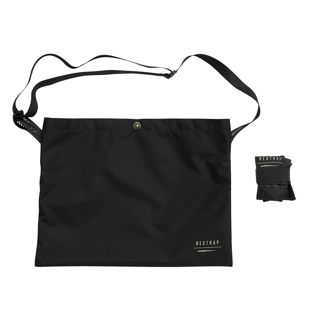 Restrap Race Musette bag, 3 l, black