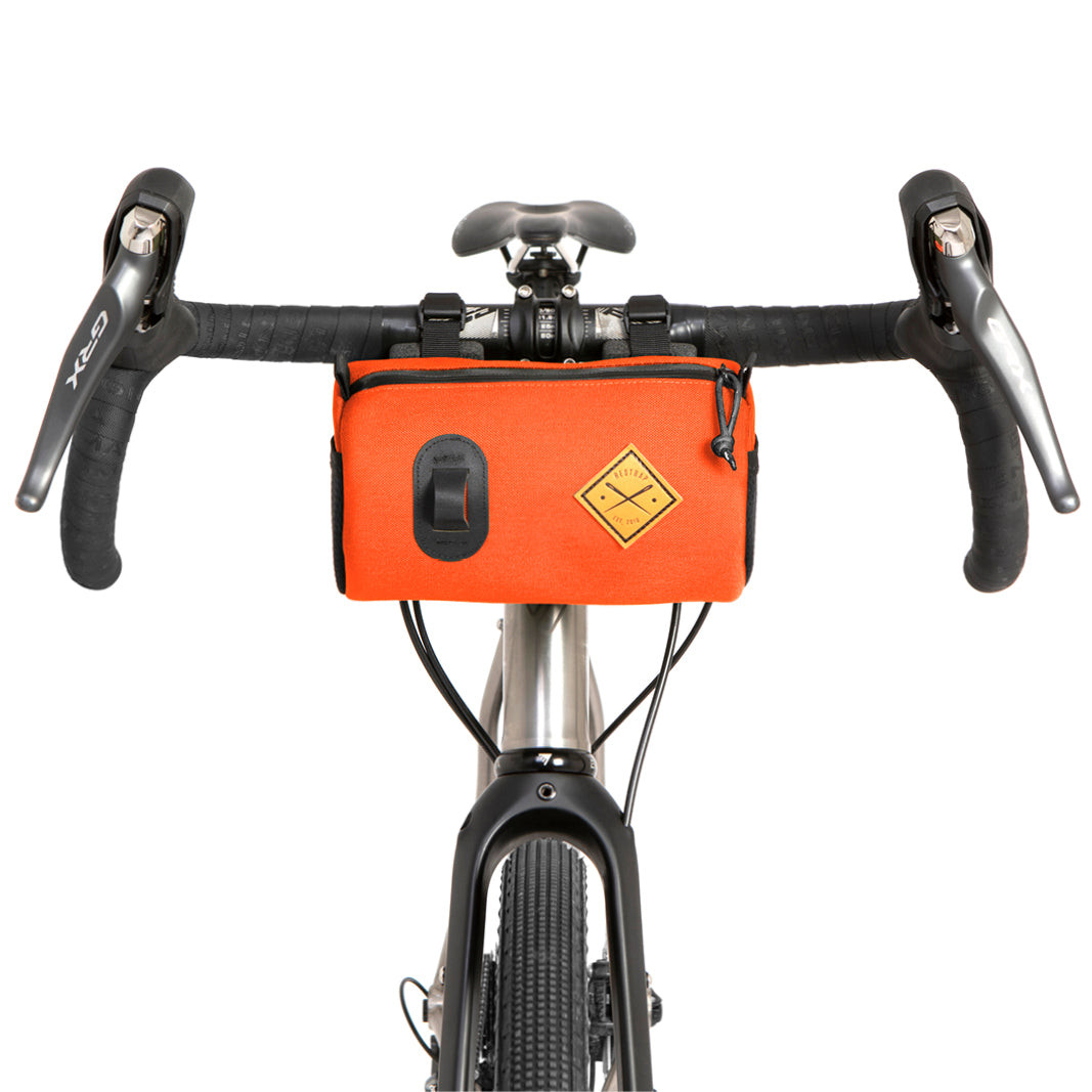 Restrap Canister Bag handlebar bag, 1.5 l, orange