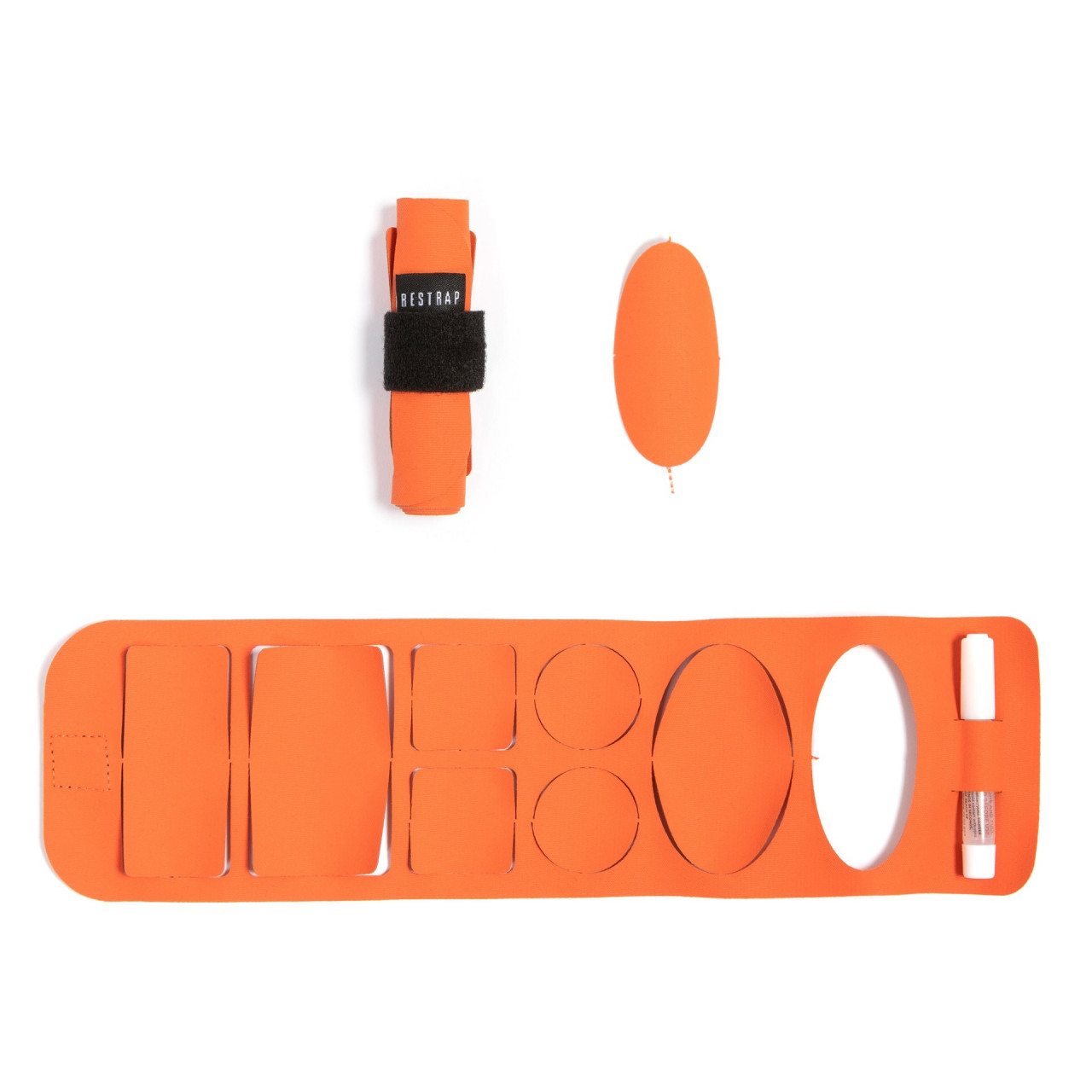 Restrap Tire Boot Kit repair set, orange