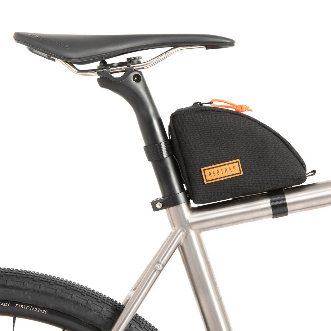 Restrap Rear Top Tube Bag, 1 l, black