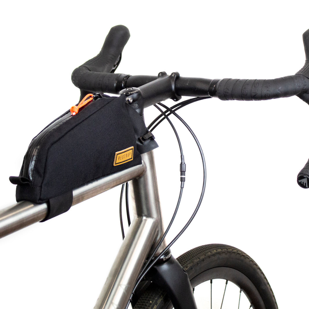 Restrap Top Tube Bag frame bag, 0.8 l, black