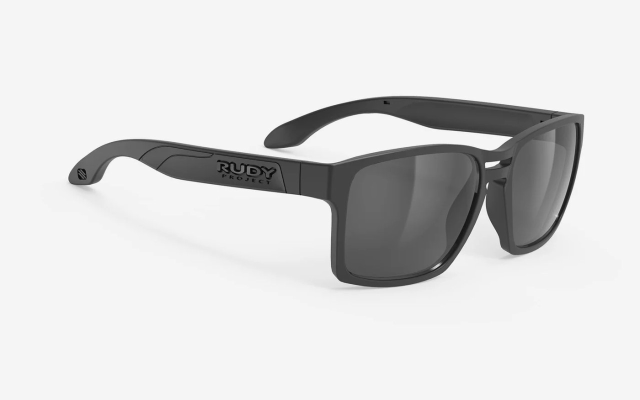 RUDY PROJECT sunglasses SPINAIR 57 Polarized, Frame - BLACK MATTE / Lenses - POLARIZED - GREY