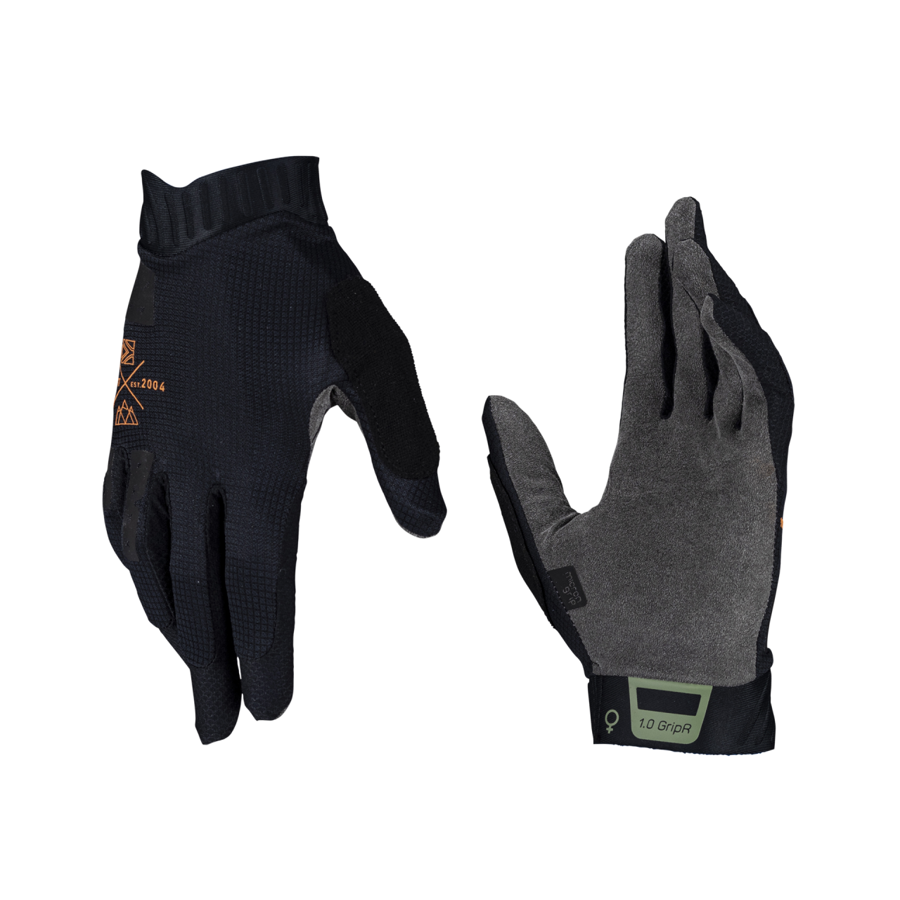 Leatt MTB 1.0 GripR gloves, women’s, stealth