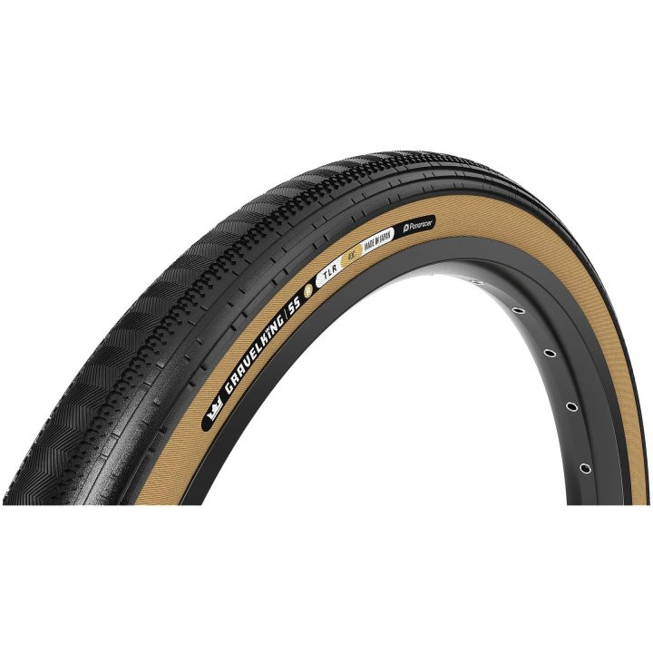 PANARACER Tire Gravelking SS R, kevlar.foot, brown-black