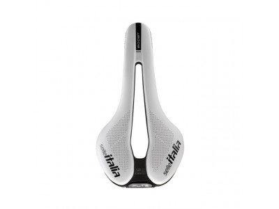SELLE ITALIA sedlo FLITE Boost Kit Carbonio Superflow - White Edition - S3