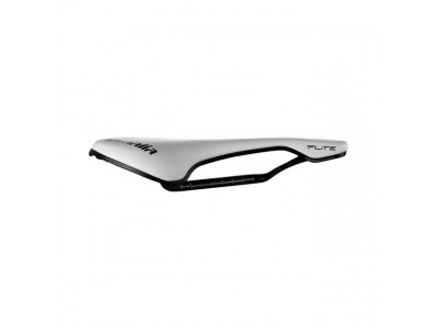 SELLE ITALIA sedlo FLITE Boost Kit Carbonio Superflow - White Edition - S3