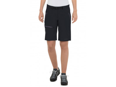 Vaude kraťasy Badile, dámske, čierne (black/black) - 34