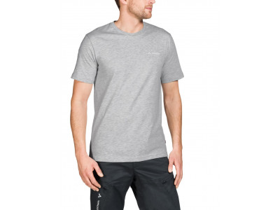 Vaude bavlnené tričko Brand, pánske, grey - M
