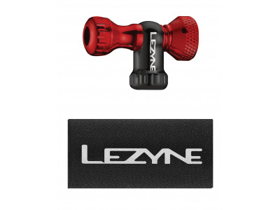 LEZYNE Hlava na bombičkovú pumpičku Control Drive CO2 - červená