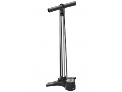 LEZYNE Pumpa nožná Macro Floor Drive 220 psi - strieborná