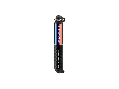 LEZYNE Minipumpa Pocket Drive PRO - neo metallic / čierna