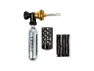 LEZYNE sada na opravu bezdušových plášťov TUBELESS CO2 BLASTER