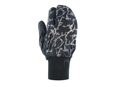 ROECKL cyklistické rukavice zimné Riveo 3, unisex, black - Veľkosť 6,5