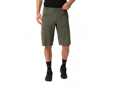 Vaude cyklistické kraťasy Virt, pánske, khaki - XL