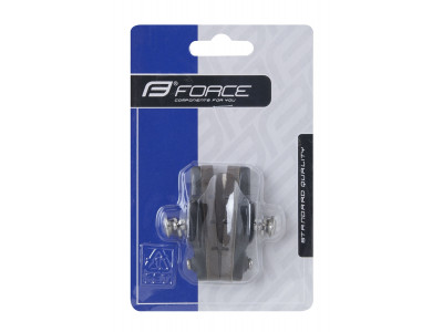 FORCE gumičky bŕzd, cestné výmenné, korkové, čierne, 55mm