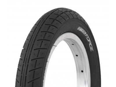 FORCE plášť 12 1/2 x 2 1/4, IA-2610, drôtový, čierny