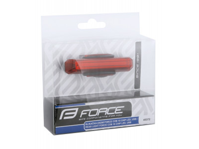 FORCE blikačka zadná COB 29 LM, 16x LED, USB