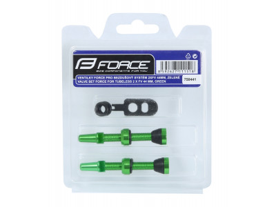 FORCE ventilky pre bezdušový systém 2xFV 44mm, zelené