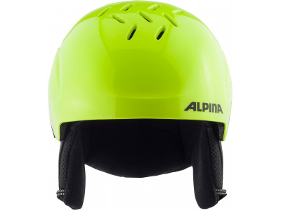 ALPINA Detská lyžiarska prilba PIZI neon-žltá - Veľkosť S (46-51 cm)
