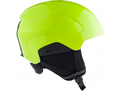 ALPINA Detská lyžiarska prilba PIZI neon-žltá - Veľkosť S (46-51 cm)