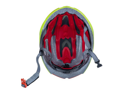 FORCE prilba REX, fluo-červená