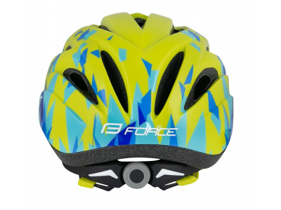 FORCE prilba ANT detská, fluo-modrá