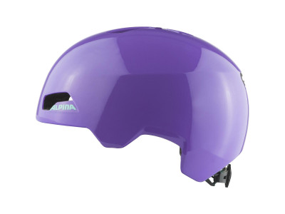 ALPINA cyklistická Junior prilba HACKNEY , purple gloss