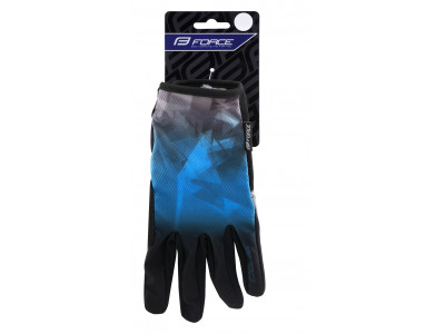 Force rukavice MTB CORE letné, modré